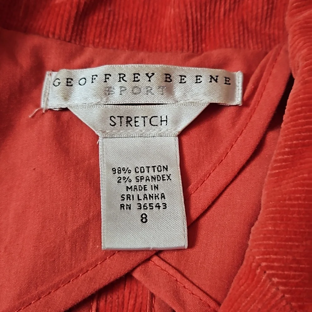 Geoffrey Beene Corduroy Stretch Sport Blazer - Picture 2 of 9